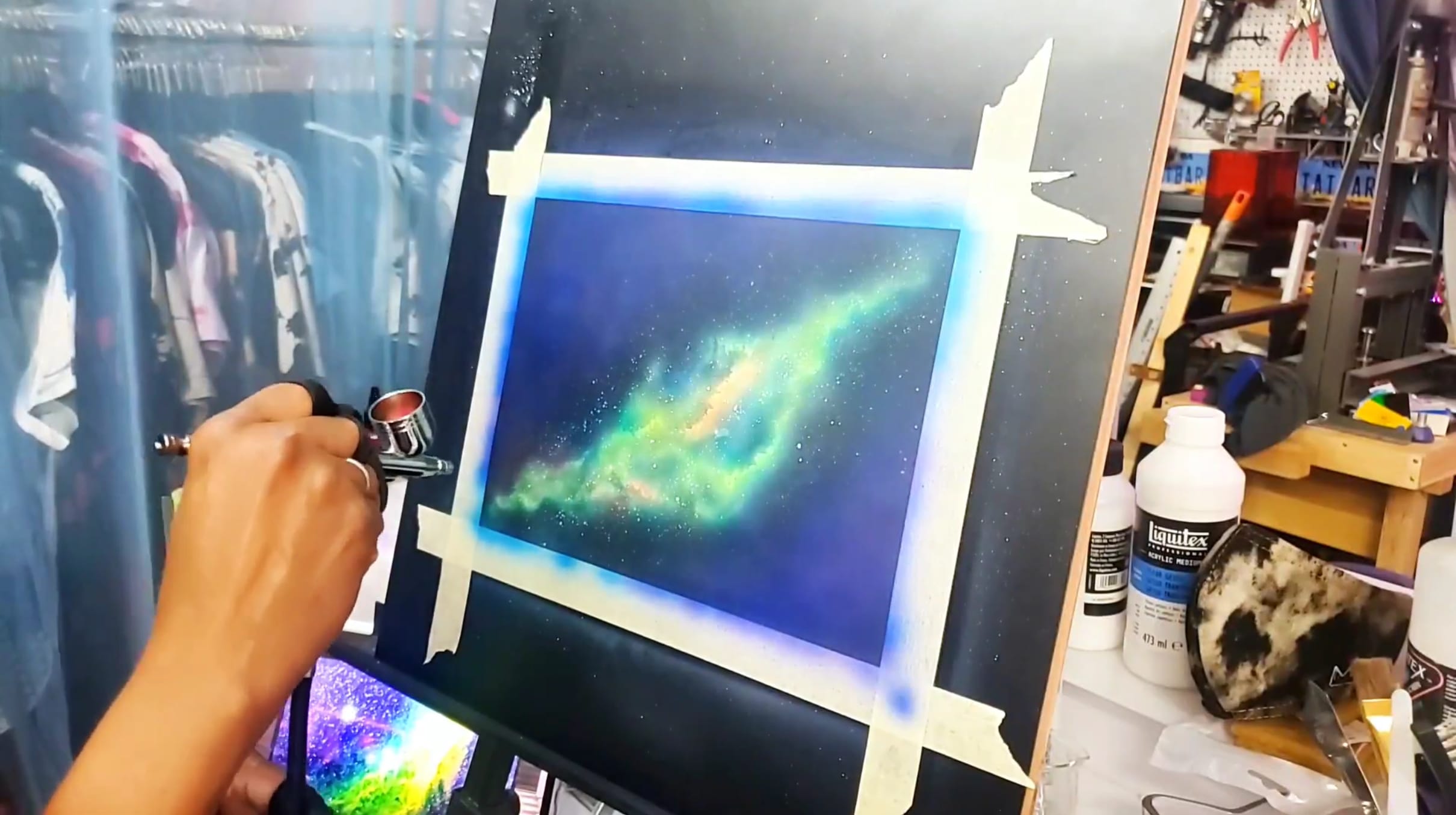 Grace X Painting a Nebula
